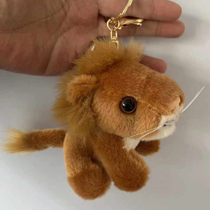 Plush Animal Keychain Set (Set of 3)